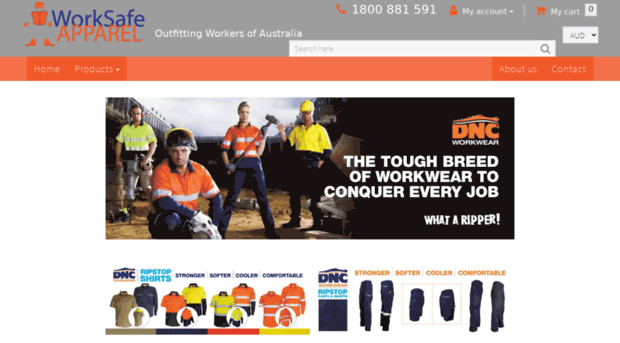 worksafeapparel.com.au