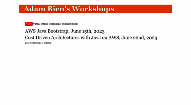 workshops.adam-bien.com