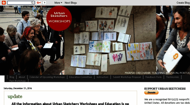 workshops.urbansketchers.org