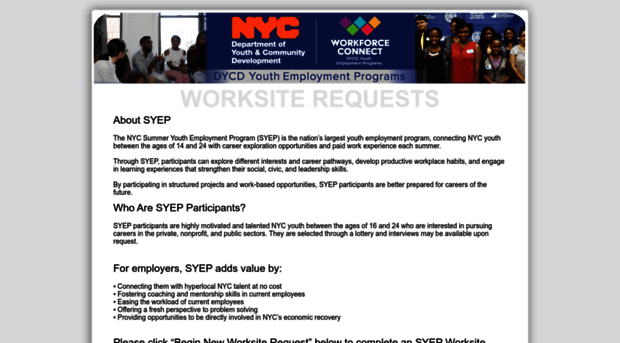 worksitepreapp.nycsyep.com