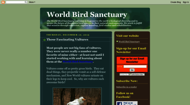 world-bird-sanctuary.blogspot.com