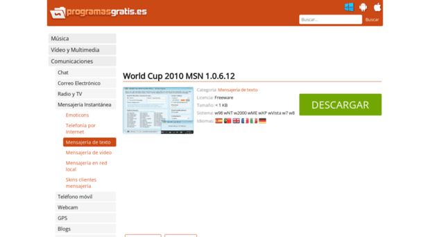 world-cup-2010-msn.programasgratis.es