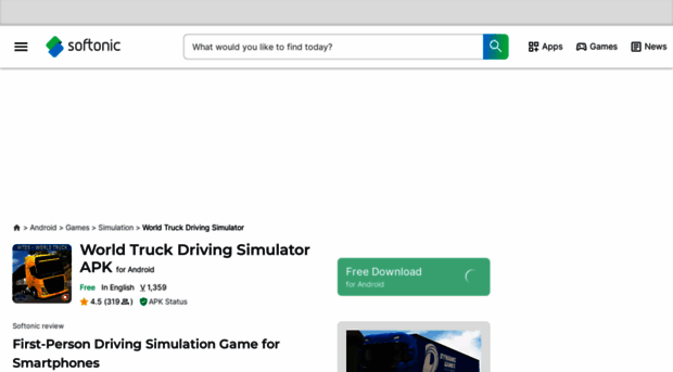 world-truck-driving-simulator.en.softonic.com