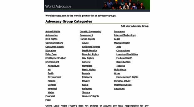 worldadvocacy.com