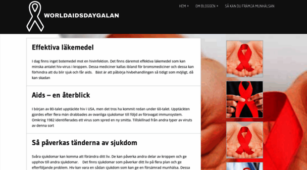 worldaidsdaygalan.se