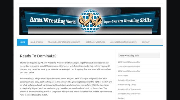 worldarmwrestlingfederation.com