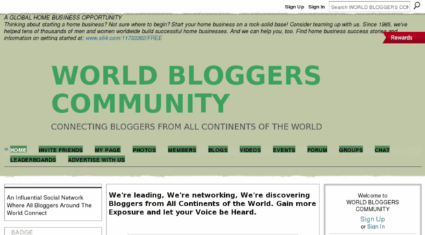worldbloggerscommunity.ning.com