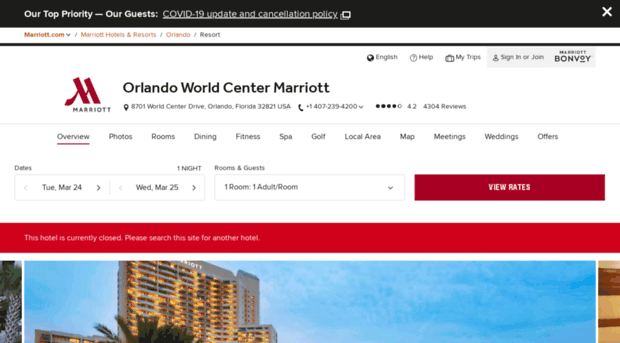 worldcentermarriott.com