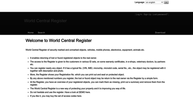 worldcentralregister.com