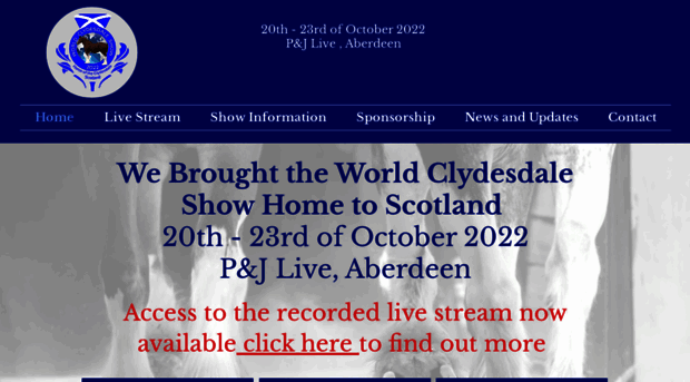 worldclydesdaleshow2022.com