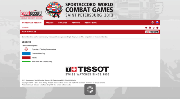 worldcombatgames2013.sportresult.com