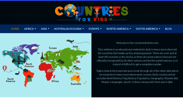 worldcountriesforkids.com