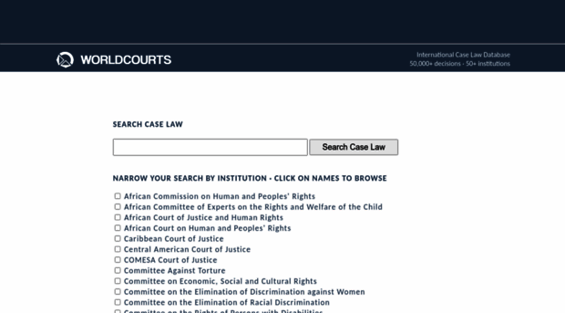 worldcourts.com