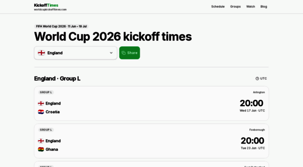 worldcupkickofftimes.com