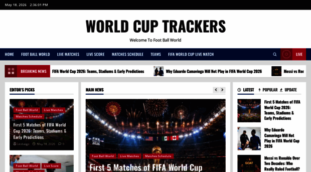 worldcuptrackers.com
