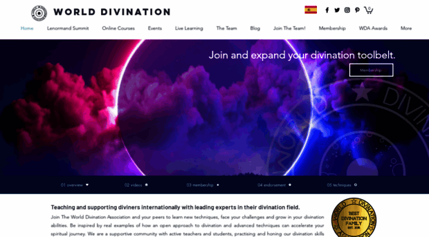 worlddivinationassociation.com