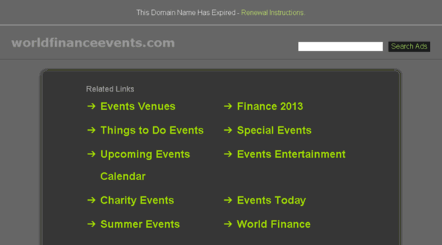 worldfinanceevents.com