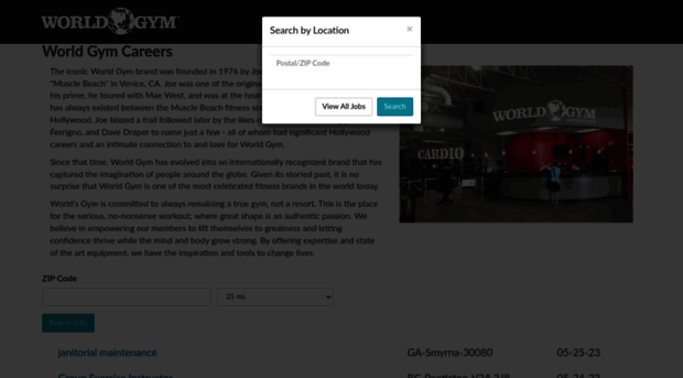 worldgymcareers.careerplug.com
