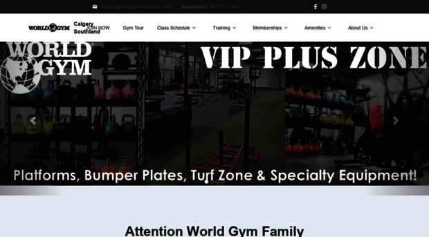 worldgymsouthland.com