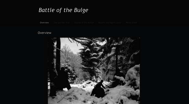 worldhistory2battleofthebulge.weebly.com