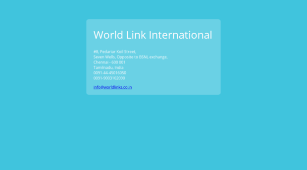 worldlinks.co.in