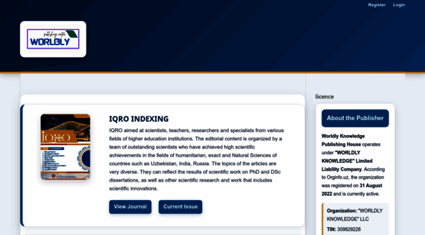 worldlyjournals.com