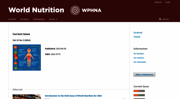 worldnutritionjournal.org