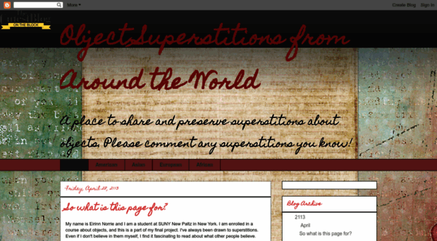 worldobjectsuperstitions.blogspot.com