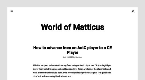 worldofmatticus.com