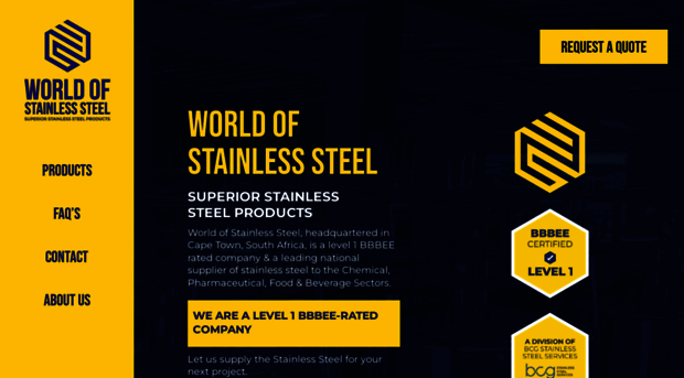 worldofstainlesssteel.co.za