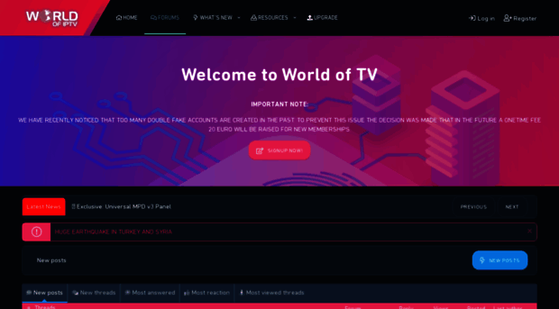 worldoftv.net