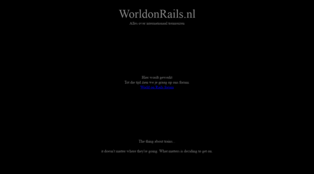 worldonrails.nl