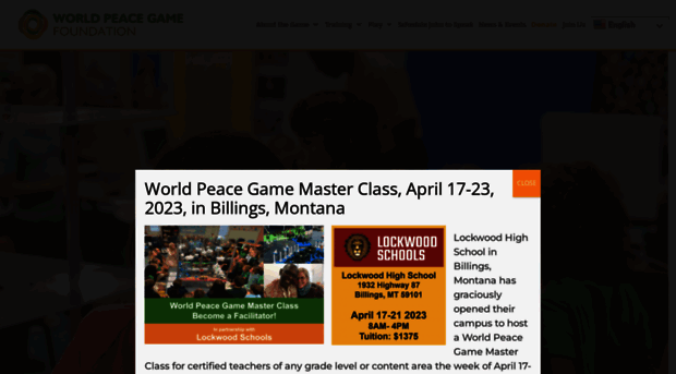 worldpeacegame.org