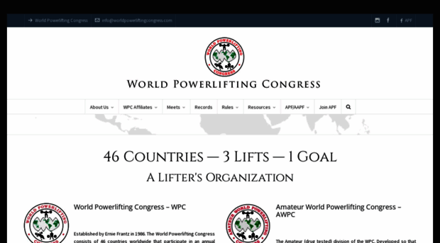 worldpowerliftingcongress.com