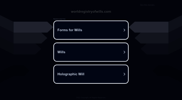 worldregistryofwills.com