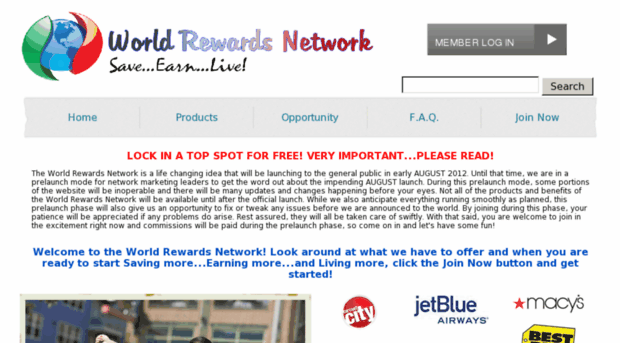 worldrewardsnetwork.com