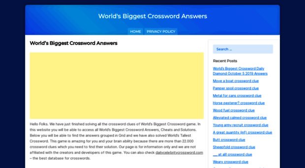 worldsbiggestcrosswordanswers.com