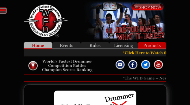 worldsfastestdrummer.com