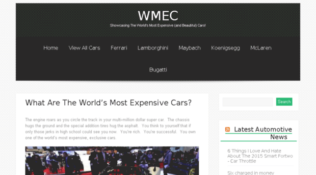 worldsmostexpensivecar.com
