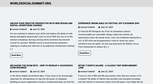 worldsocialsummit.org