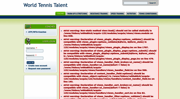 worldtennistalent.com