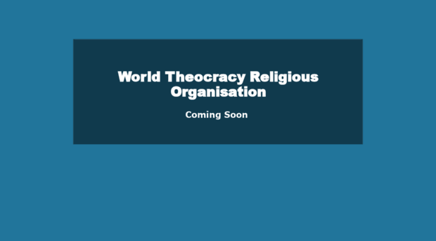 worldtheocracy.org