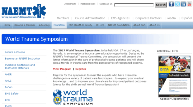 worldtraumasymposium.com
