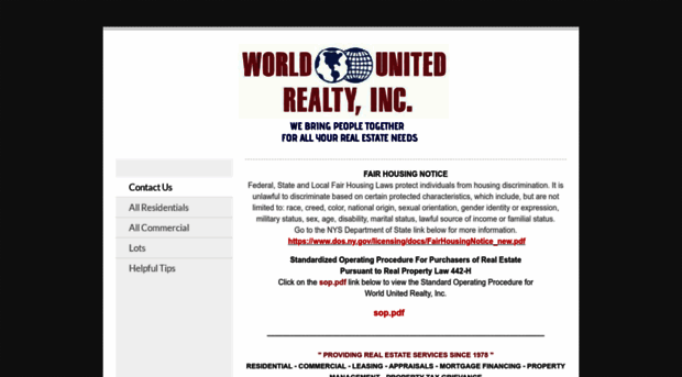 worldunitedrealty.com