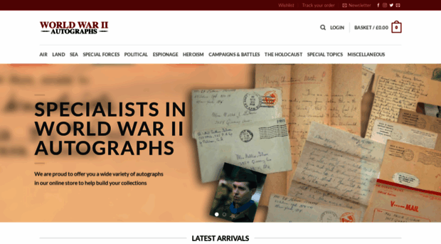 worldwar2autographs.com