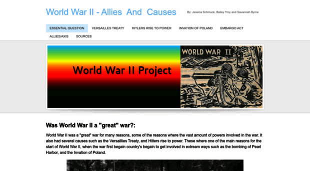 worldwariibestproject.weebly.com