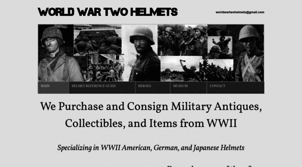 worldwartwohelmets.com