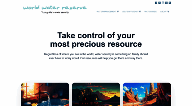 worldwaterreserve.com