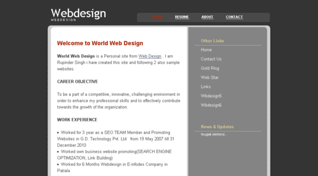 worldwebdesigning.co.in