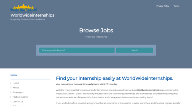 worldwidetraineeships.com